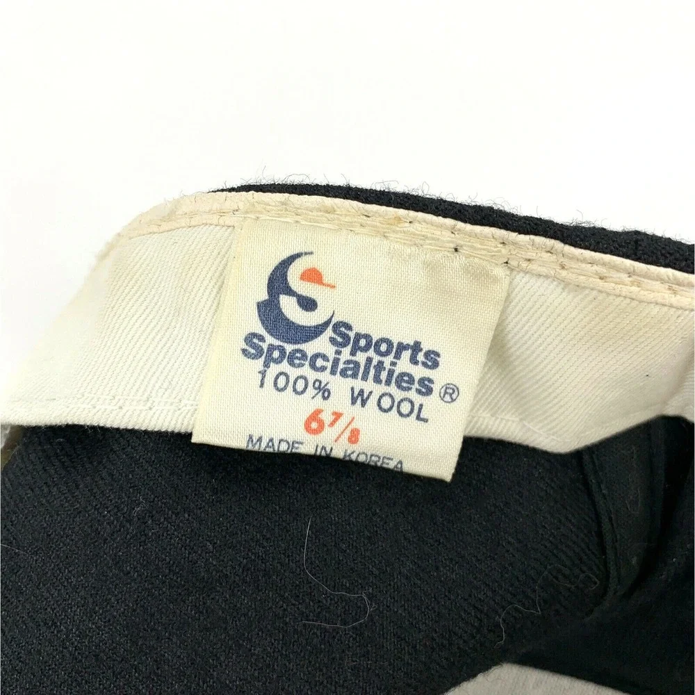 Vintage Los‎ Angeles Kings Script Sports Specialties Hat sz 6 7/8 nwa wool NHL